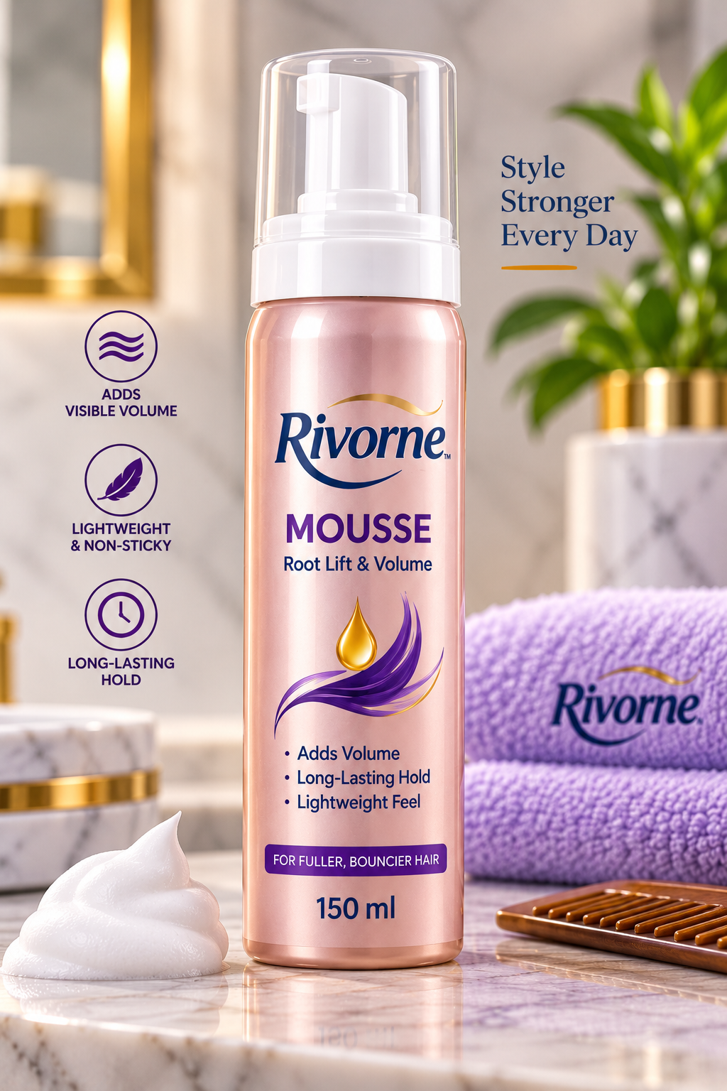 Rivorne Hair Mousse